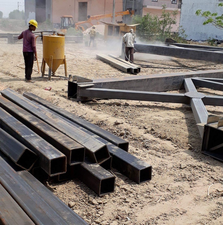 ABRASIVE SAND/SHOT/GRIT BLASTING